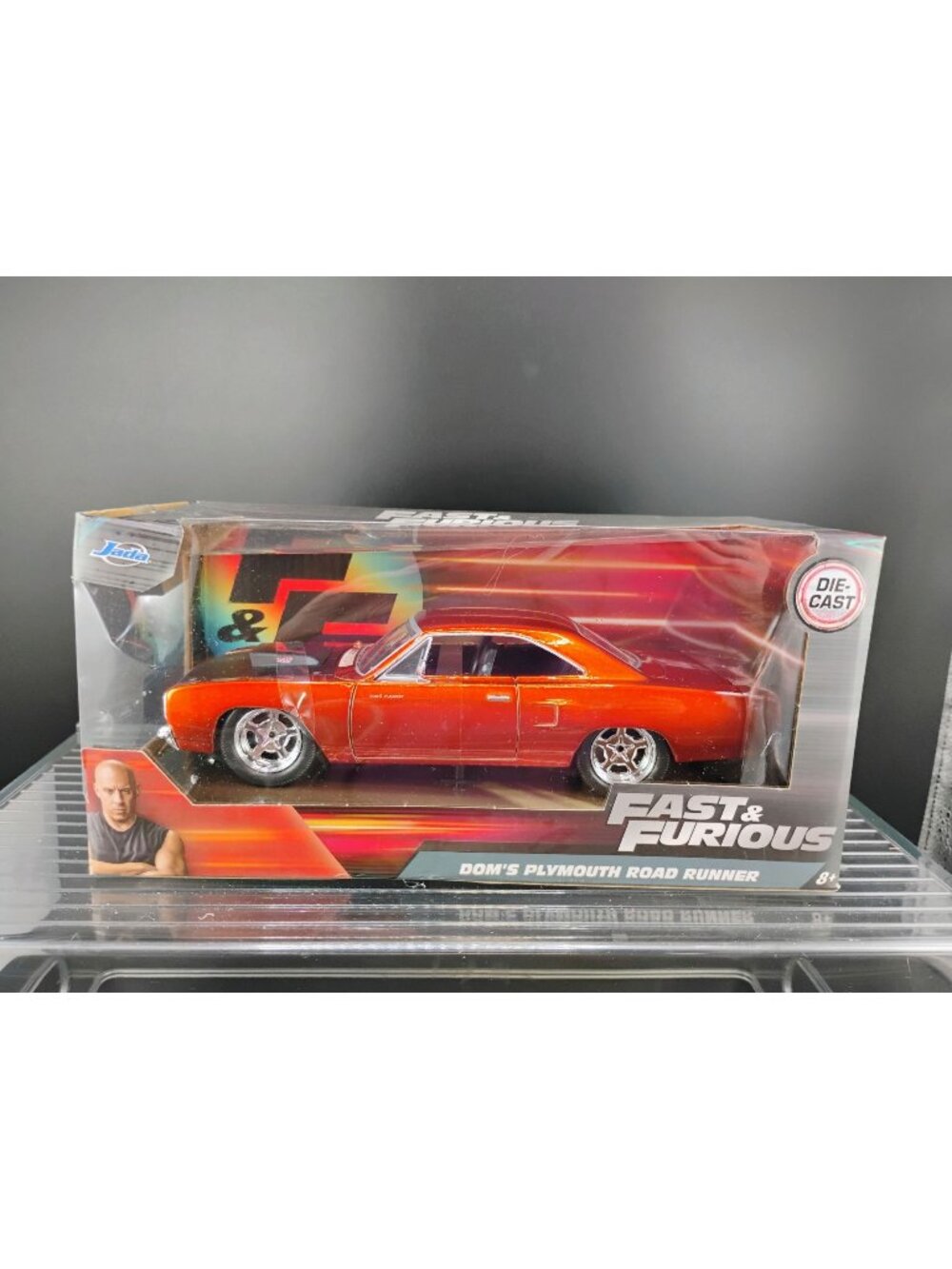 Fast & Furious Doms Plymouth Road Runner Die-Cast Model 1:24